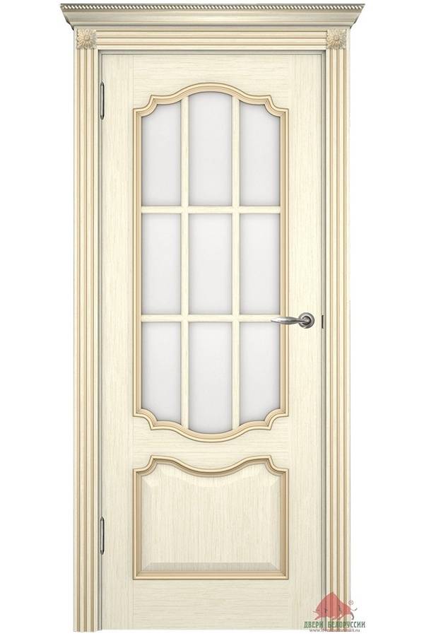 Межкомнатная дверь Престиж слоновая кость ПО (решетка) - Интернет магазин Двери Тут